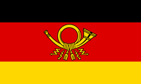 Flagge der Deutschen Bundespost (1950-1994)