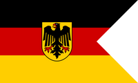 Flagge der deutschen Bundesmarine
