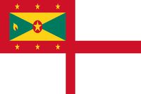 Marineflagge von Grenada