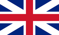 Union Jack des K&ouml;nigreiches Gro&szlig;britannien (1707-1800)