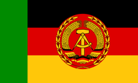 Flagge der Grenztruppen der DDR