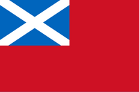 &quot;Red Ensign&quot; von Schottland (1634-1701)