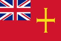 Handelsflagge Guernsey